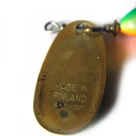 Blue Fox Super Vibrax 2 Minnow Třpytka, Zeleno/Žluto/Oranžová, 8g, #0227