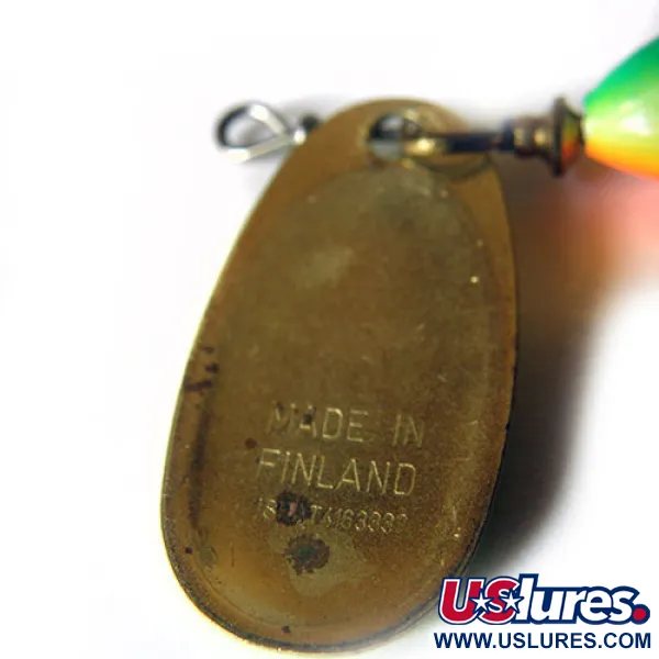 Blue Fox Super Vibrax 2 Minnow Třpytka, Zeleno/Žluto/Oranžová, 8g, #0227