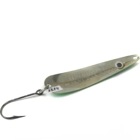 Dardevle Flutter-Chuck Plandavka, Bílá/Fluo-Zelená, 8g, Neon-Okraj, #0284