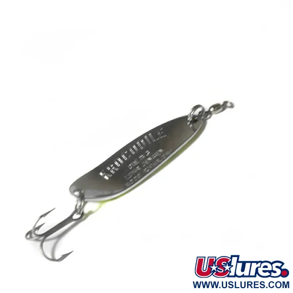 Luhr Jensen Krocodile Die #3 Plandavka, Žlutá/Zelená/Černá, 10g, #0485