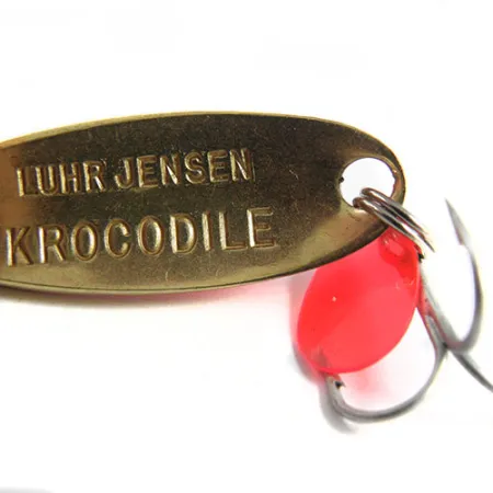 Luhr Jensen Krocodile Plandavka, Oranžová/Mosaz/Hologram, 9g, #0508