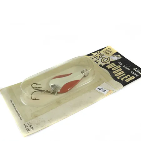 Acme K.O. Wobbler Plandavka, Červená / Bílá, 14g, Sonic Tail, #0516