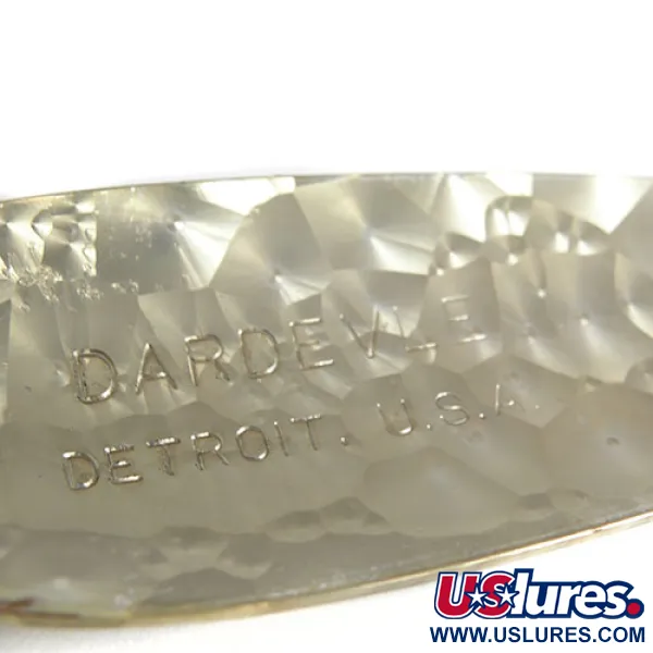 Eppinger Dardevle Klicker Plandavka, Crystal Silver, 28g, Zvukové Plíšky, #0610