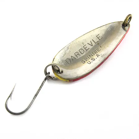 Eppinger Dardevle Spinnie Plandavka, Žlutá/Červená, 9g, Vintage, #0613