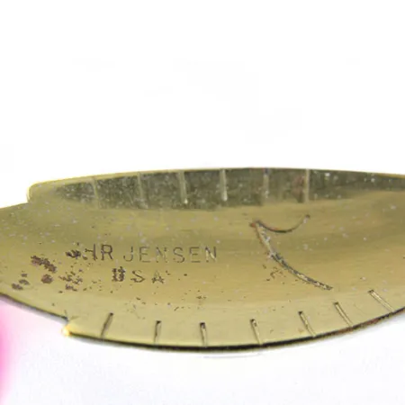 Luhr Jensen Plandavka, Bílá/Červená/Zelená, 4.3g, Růžový atraktor, #0622