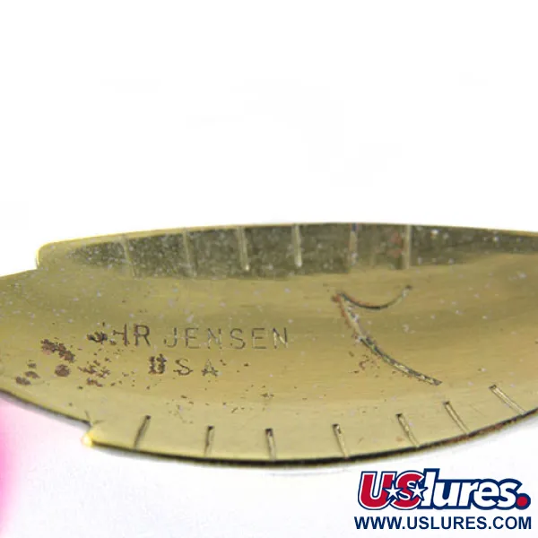 Luhr Jensen Plandavka, Bílá/Červená/Zelená, 4.3g, Růžový atraktor, #0622