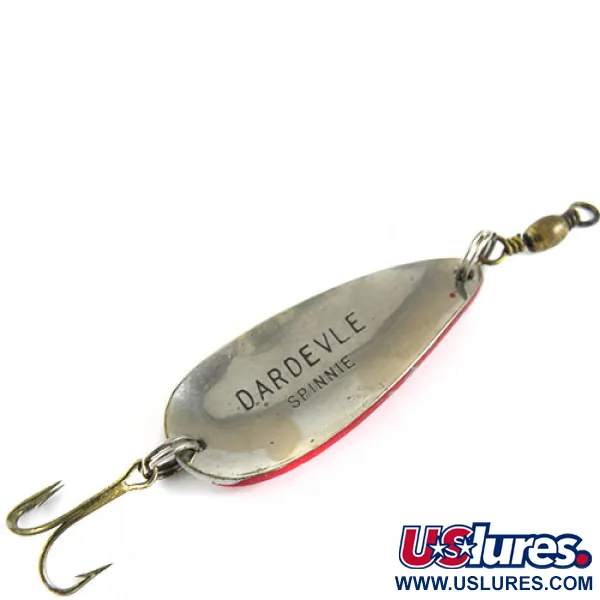 Dardevle Spinnie Plandavka, Červená / Bílá, 6g, Vintage, #0644