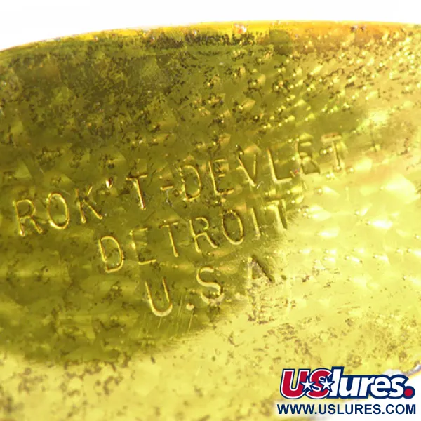 Dardevle Rok't Devle Plandavka, Crystal Golden Crystal, 36g, #0651