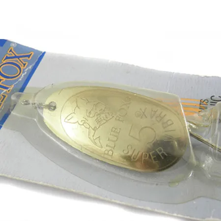 Blue Fox Super Vibrax 5 Třpytka, Zlatá, 14g, Proti kroucení, #0663