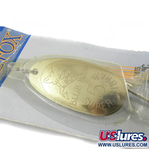 Blue Fox Super Vibrax 5 Třpytka, Zlatá, 14g, Proti kroucení, #0663
