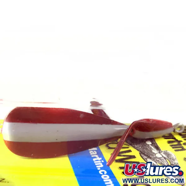 Weedless Panther Martin Weed Wing Plandavka, Červená/Bílá, 17g, Bezháčková, #0742