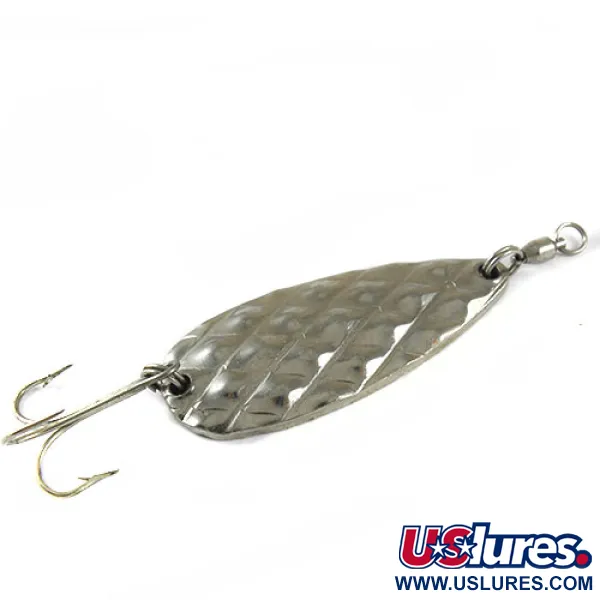 Cabela's Diamond Spoon Plandavka, Nikl, 21g, Diamantový Vzor, #0745