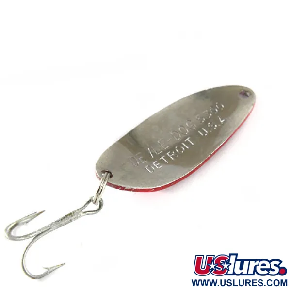 Eppinger Dardevle Devle Dog 5300 Třpytka, Červená/Bílá, 10g, #0774