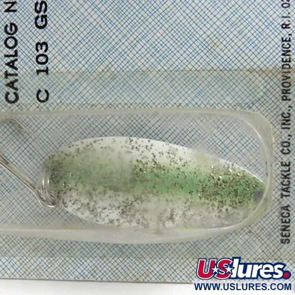 Seneca Little Cleo (Hula Girl) Plandavka, Bílá/Zel/Třpyt, 10g, #0803