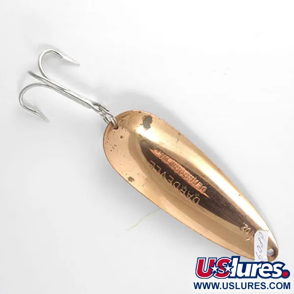 Eppinger Dardevle Plandavka, Červená / Bílá, 28g, Měděná záda, #0809