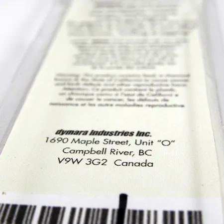 Dymara Slim Plandavka, Okoun, 8g, Chromová Zadní Strana, #0836