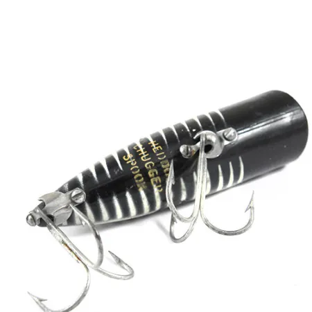 Popper Heddon Chugger Spook, Černo/Bílo/Červený, 14g, Hladinový, #0875