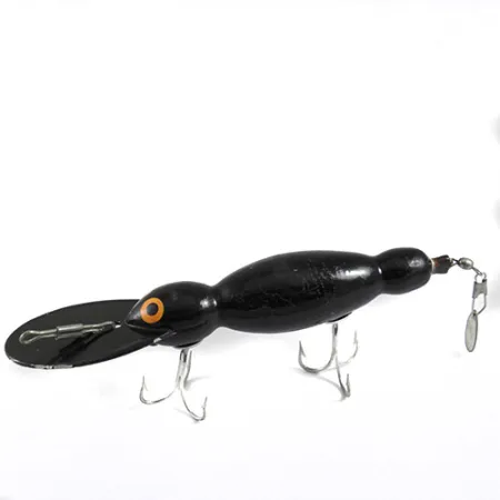 Bomber Water Dog Wobbler, Black, 14g, Lístek, #0878