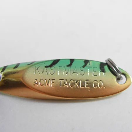 Acme Kastmaster Plandavka, Fire Tiger, 3,5g, Leštěná Mosaz, #0882