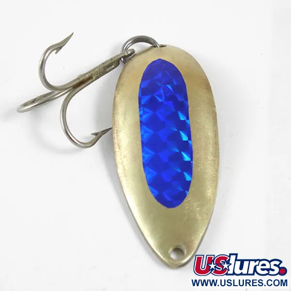 Luhr Jensen Little Jewel Plandavka, Brass / Blue, 21g, USA, #0910