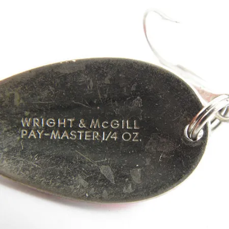 Wright & McGill Pay-Master Plandavka, Červená/Bílá/Nikl, 7g, #0941