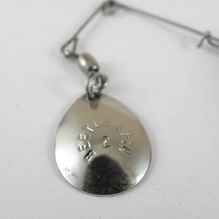 Johnson Beetle Spin Spinnerbait, Nikl/Černá, 9g, žebrovaný, #0980