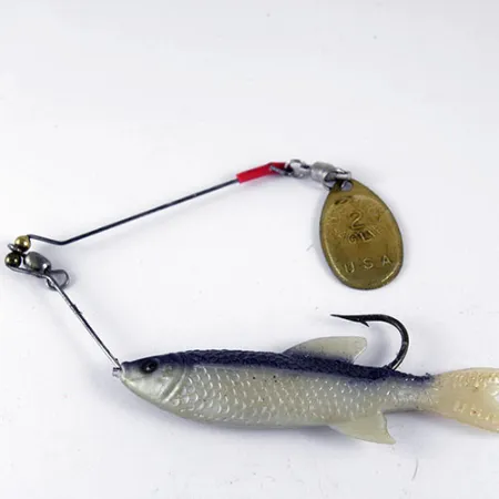 Mepps 2 Original french spinner Spinnerbait, Modrá/Bílá, 15g, #0985