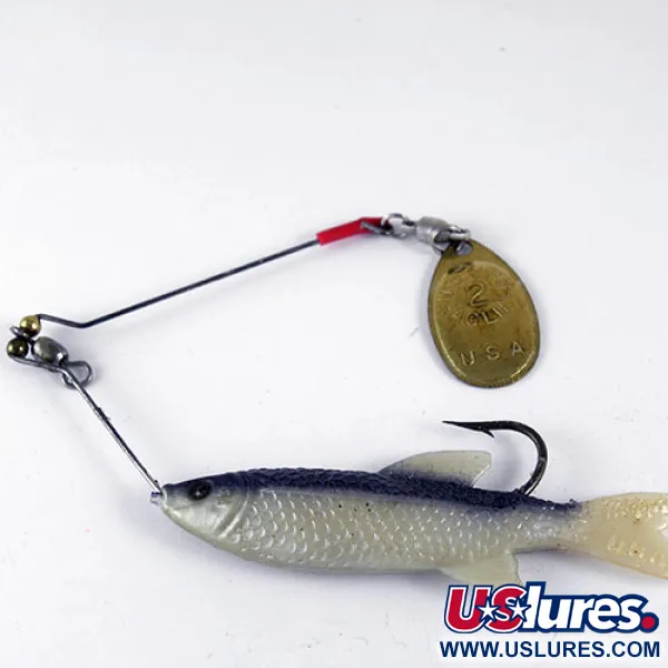 Mepps 2 Original french spinner Spinnerbait, Modrá/Bílá, 15g, #0985