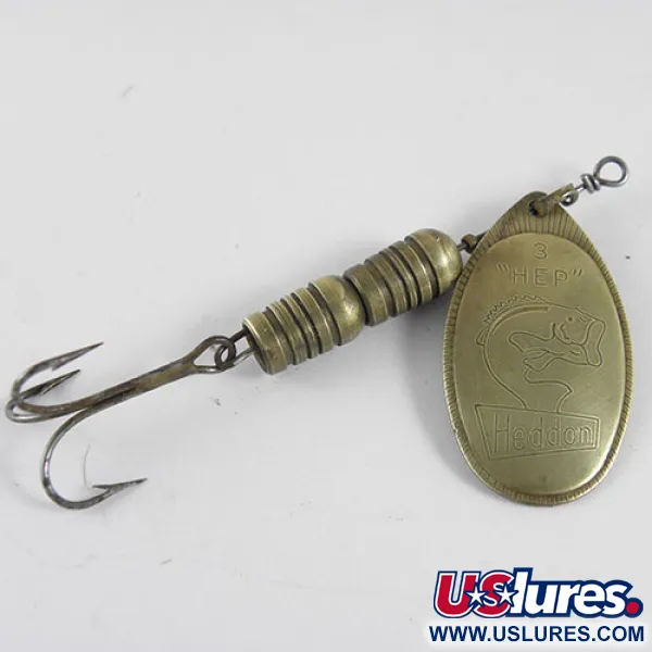 Heddon HEP 3 Třpytka, Mosaz, 6,5g, Vintage, #0991