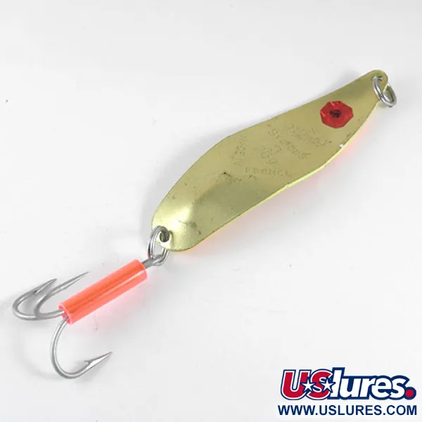 Mepps Syclops 3 Třpytka, Tiger / Mosaz, 26g, Tvar S, #0997