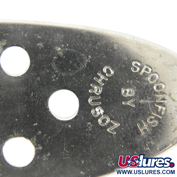 Chruscz Spoonfish Plandavka, Nikl, 28g, perforovaná, #1018