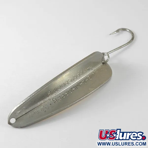 HT Enterprises Jig-A-whooper Hawgler spoon #6 Třpytka, Stříbro, 21g, #1019