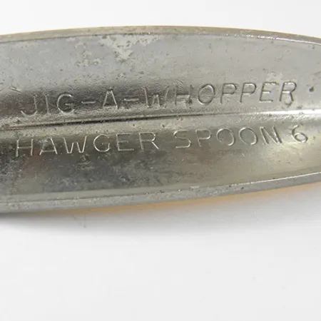HT Enterprises Jig-A-whooper Hawgler spoon #6 Třpytka, Stříbro, 21g, #1019