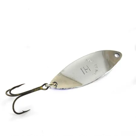 Happiness Is bait HI spoon Plandavka, Nikl / Modrá, 15g, Vintage, #1029