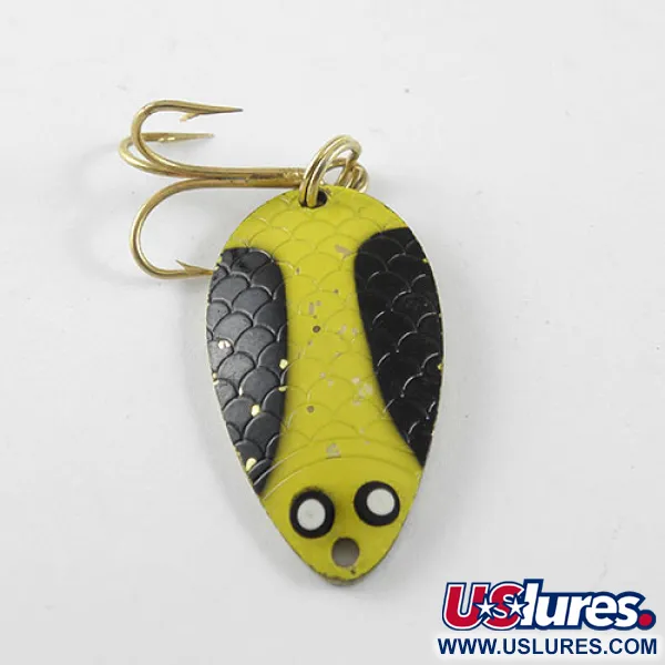 Wright & McGill Pay-Master plandavka, Žlutá/černá/Mosaz, 7g, #1054