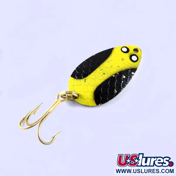 Wright & McGill Pay-Master plandavka, Žlutá/černá/Mosaz, 7g, #1054