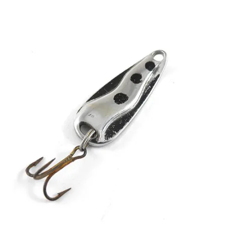 Luhr Jensen Hot Shot W Plandavka, Nikl / Černá, 4.5g, #1055