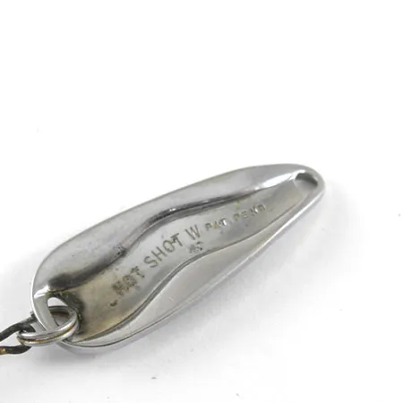 Luhr Jensen Hot Shot W Plandavka, Nikl / Černá, 4.5g, #1055