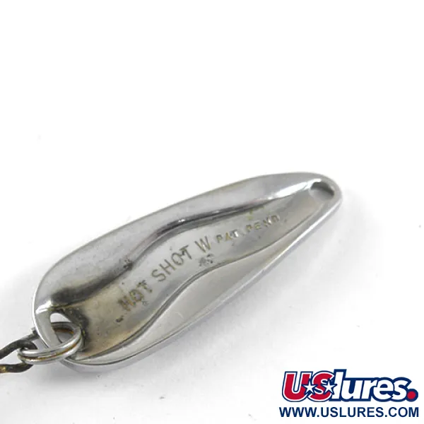 Luhr Jensen Hot Shot W Plandavka, Nikl / Černá, 4.5g, #1055