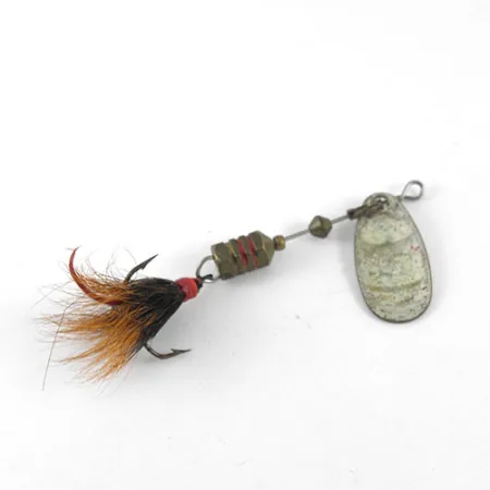 Mepps Comet 1 Dressed Třpytka, Nikl/Bílá/Červená, 3,5g, #1081