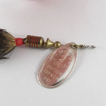 Mepps Aglia 2 dressed Třpytka, Nikl, 4.7g, Veverčí srst, #1083