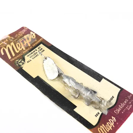 Mepps 3 Comet (with soft bait) Třpytka, Nikl, 17g, Vintage, #1093