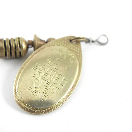 Mepps Aglia 2 Třpytka Rotačka, Mosaz, 4.5g, Originální Design, #1098