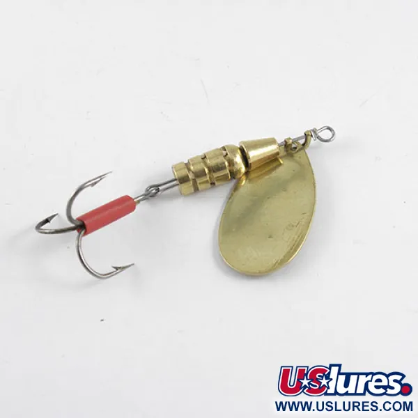 Mepps Aglia 3 Třpytka, Mosaz, 7g, Červená Bužírka, #1104