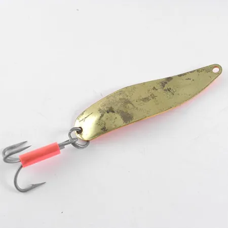 Mepps Syclops 2 Plandavka, Oranžová / Mosaz, 17g, S-křivka, #1106