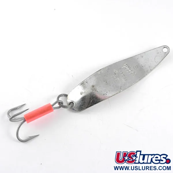 Mepps Syclops 2 Plandavka, Nikl / Růžová, 17g, S-křivka, #1107