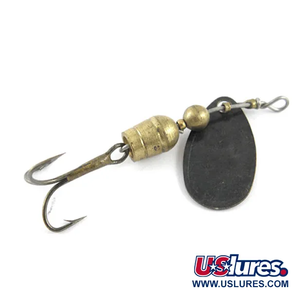 Mepps Aglia 1 Třpytka, Černá, 3,5g, Kuželová rotace, #1117