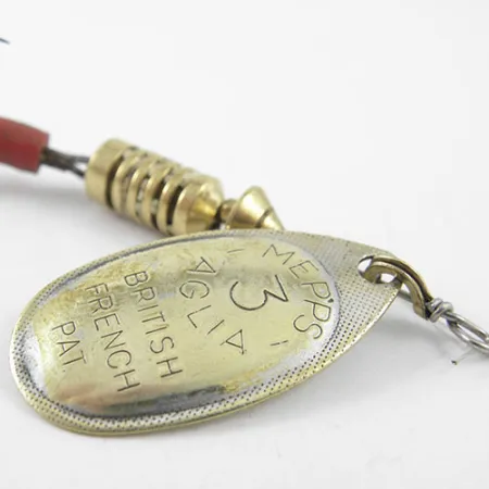 Mepps Aglia 3 Třpytka, Mosaz, 7g, Kuželová Rotace, #1153