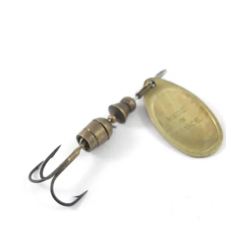 Mepps Aglia 2 Rotační Třpytka, Mosaz, 4,5g, Vintage, #1154