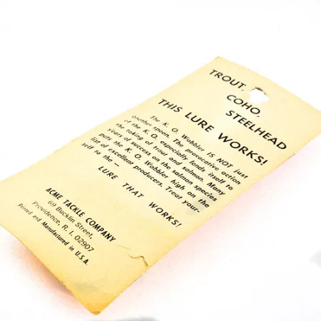 Acme K.O. Wobbler Plandavka, Oranžová, 14g, Sonic Flipper, #1159